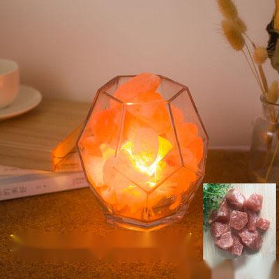 Himalayan crystal salt lamp