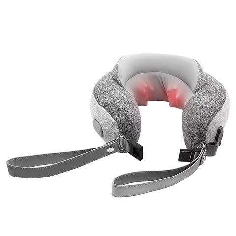 Portable Electric U Shape Neck Massage Pillow Hot Sale Shiatsu Kneading Neck Massager
