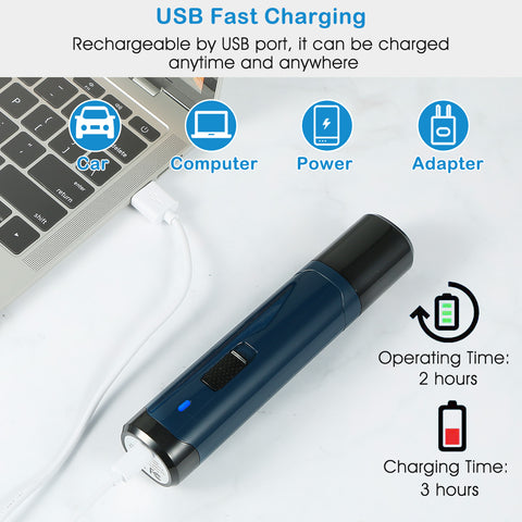 1Pc Dog Nail Grinder 2 Speeds Quiet USB Rechargeable Pet Nail Grinder Professional Pet Nail Trimmer Cordless Paws Grooming & Smoothing Claw Care For Small Medium Large Dogs & Cats