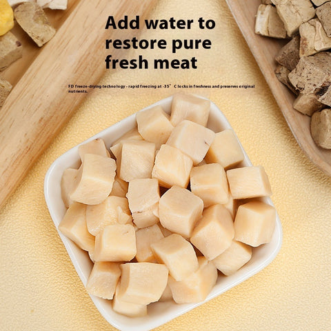 Pet Snacks 500g Chicken Grain Mixed Food Training Interactive Cat Dog Snacks