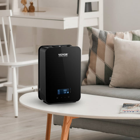 VEVOR Upgrade HVAC Scent Diffuser, Smart Scent Air Machine For Home, 180ML With Cold Air Technology, Waterless Essential Oil Diffuser, Cover Up To 2000 Sq.Ft For Living Room, Office, Spa, Hotel