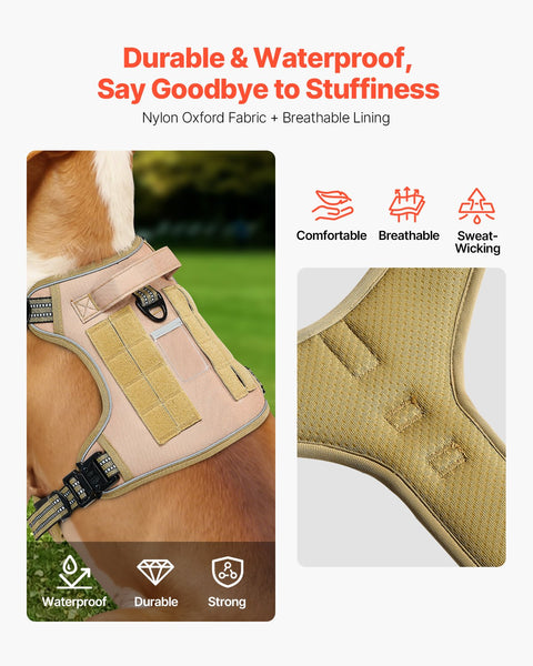 Collection of dog harnesses for large dogs
