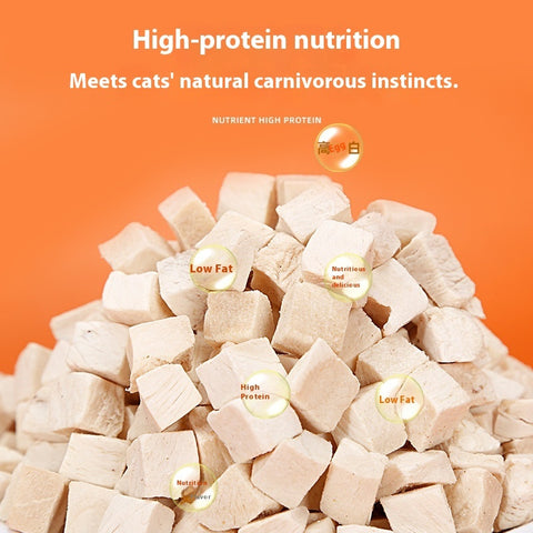 Pet Snacks 500g Chicken Grain Mixed Food Training Interactive Cat Dog Snacks