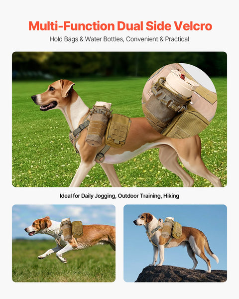 Camouflage dog harnesses for large dogs collection
