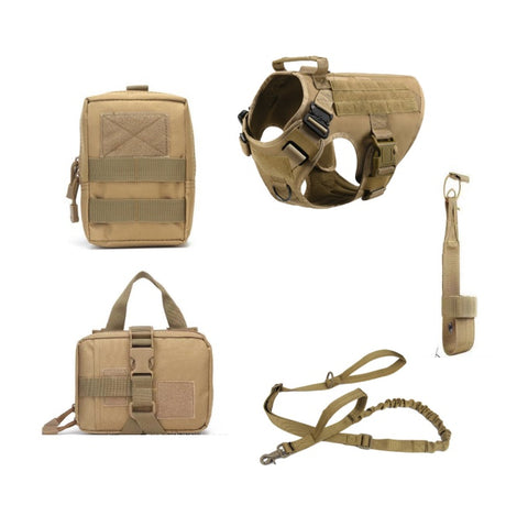Tactical Dog Harness for Pets – Durable, Adjustable & Heavy-Duty Design