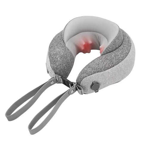 Portable Electric U Shape Neck Massage Pillow Hot Sale Shiatsu Kneading Neck Massager