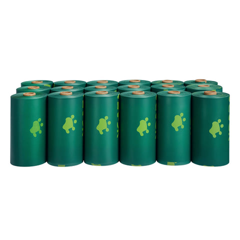 Thick Dog Poop Waste Bags Refill Rolls 270PCS Lavender Scented Biodegradable