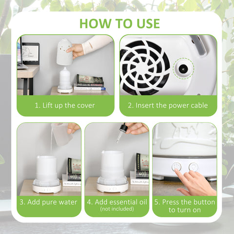 100ml Ultrasonic Aromatherapy Diffuser